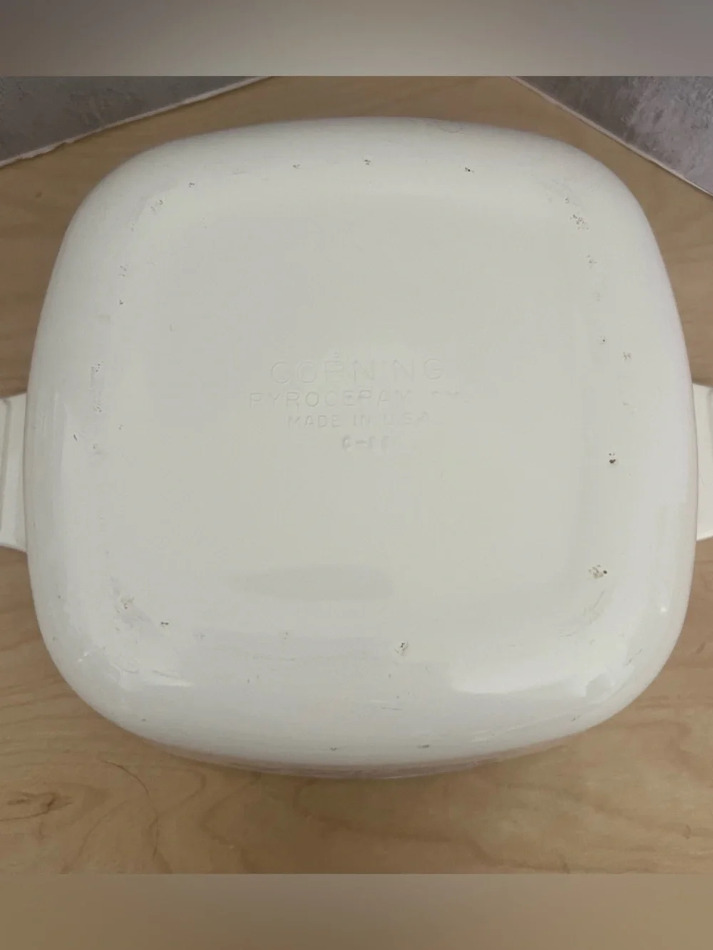 Corning Ware Blue Cornflower C-11 Casserole Dish 1 Qt Vintage Range Microwave